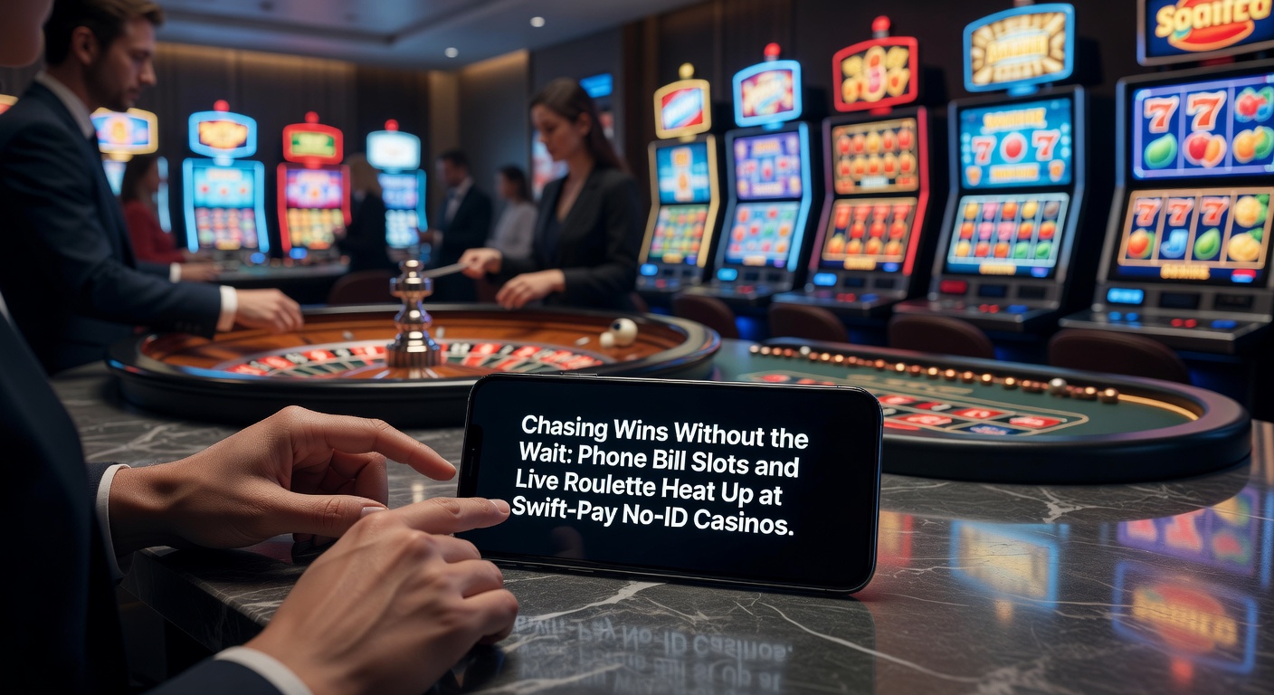 Dynamic split-view of a smartphone interface displaying live roulette bets alongside a slot game's bonus round and quick phone bill confirmation