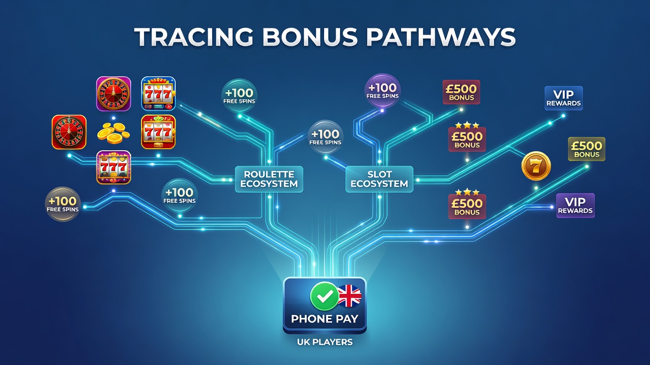 Mobile screen displaying bonus balance, wagering progress bar, and carrier billing receipt