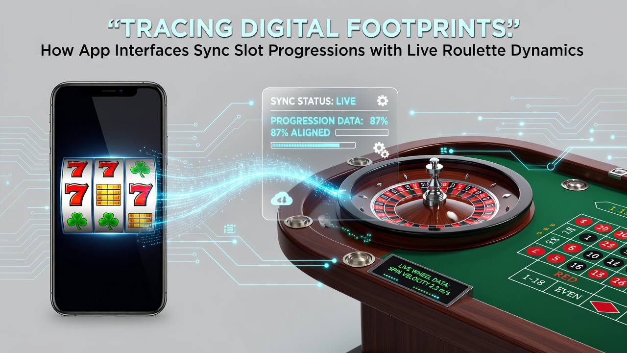 Data flow diagram illustrating app synchronization between slots, live roulette, and phone billing systems